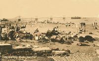 Picture of Beach scene at Seaview 1924 [Nigh]